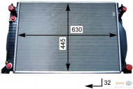 Теплообменник HELLA 8MK 376 715-341