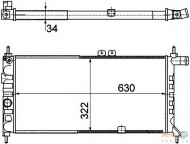 Теплообменник HELLA 8MK 376 715-751