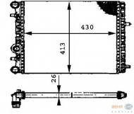 Теплообменник HELLA 8MK 376 716-231