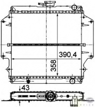 Теплообменник HELLA 8MK 376 716-391