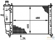 Теплообменник HELLA 8MK 376 719-551