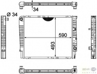 Теплообменник HELLA 8MK 376 721-001