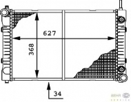 Теплообменник HELLA 8MK 376 721-291