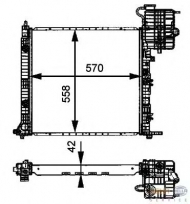 Теплообменник HELLA 8MK 376 721-391