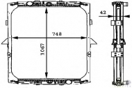 Теплообменник HELLA 8MK 376 721-531