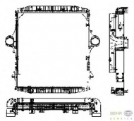 Теплообменник HELLA 8MK 376 721-561