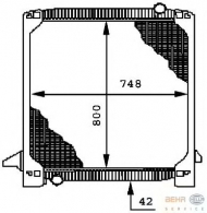 Теплообменник HELLA 8MK 376 721-591