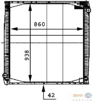 Теплообменник HELLA 8MK 376 721-621