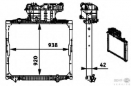 Теплообменник HELLA 8MK 376 721-681