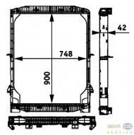 Теплообменник HELLA 8MK 376 721-751