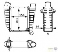 Теплообменник HELLA 8ML 376 723-001