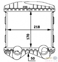 Теплообменник HELLA 8ML 376 723-021