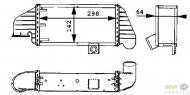 Теплообменник HELLA 8ML 376 723-071