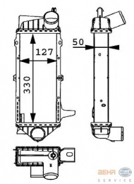 Теплообменник HELLA 8ML 376 723-111