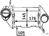 Теплообменник HELLA 8ML 376 723-331