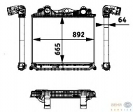 Теплообменник HELLA 8ML 376 724-321