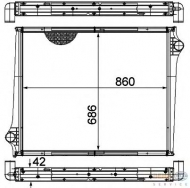 Теплообменник HELLA 8MK 376 724-611