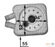 Теплообменник HELLA 8MO 376 726-221