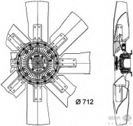 Вентилятор HELLA 8MV 376 727-371