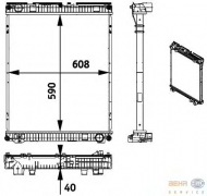 Теплообменник HELLA 8MK 376 728-671