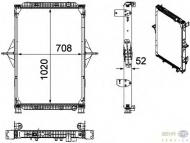 Теплообменник HELLA 8MK 376 728-711