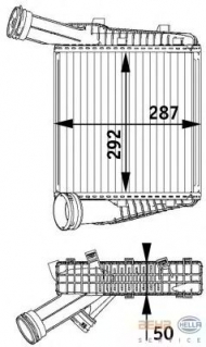 Теплообменник HELLA 8ML 376 729-571