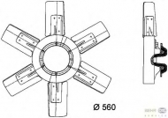 Вентилятор HELLA 8MV 376 730-251