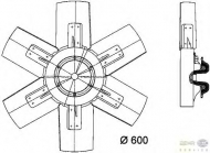 Вентилятор HELLA 8MV 376 730-261