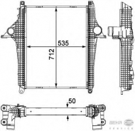 Теплообменник HELLA 8ML 376 733-401