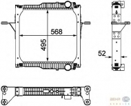 Теплообменник HELLA 8MK 376 733-721