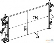 Теплообменник HELLA 8MK 376 745-101