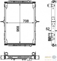 Теплообменник HELLA 8MK 376 745-161
