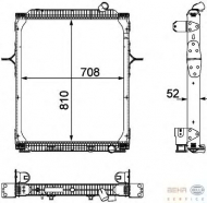 Теплообменник HELLA 8MK 376 745-171