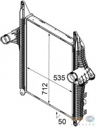 Теплообменник HELLA 8ML 376 746-291