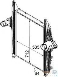 Теплообменник HELLA 8ML 376 746-301