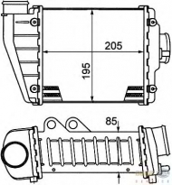 Теплообменник HELLA 8ML 376 746-321