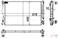 Теплообменник HELLA 8MK 376 749-441