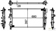 Теплообменник HELLA 8MK 376 749-861
