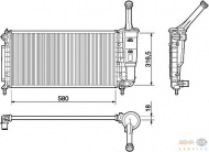 Теплообменник HELLA 8MK 376 754-381