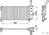 Теплообменник HELLA 8MK 376 754-421