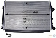 Теплообменник HELLA 8MK 376 755-801