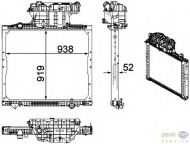 Теплообменник HELLA 8MK 376 756-021