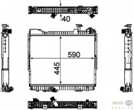 Теплообменник HELLA 8MK 376 756-051