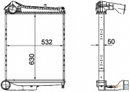 Теплообменник HELLA 8ML 376 756-091