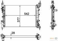 Теплообменник HELLA 8MK 376 756-521