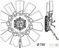 Вентилятор HELLA 8MV 376 757-151