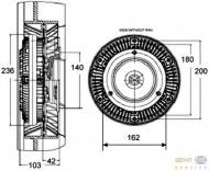 Сцепление HELLA 8MV 376 758-451