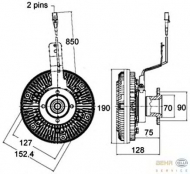 Сцепление HELLA 8MV 376 758-471