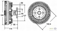 Сцепление HELLA 8MV 376 758-551