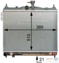 Теплообменник HELLA 8MK 376 762-031
